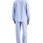 Club Room Men's 2 Pc Solid Oxford Pajama Set Blue Size Large