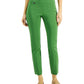 Alfani Women's Tummy-Control Pull On Skinny Pants Green Size 12 Petite
