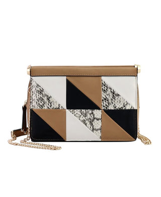 Alfani Women's Dowel Patchwork Crossbody Multi