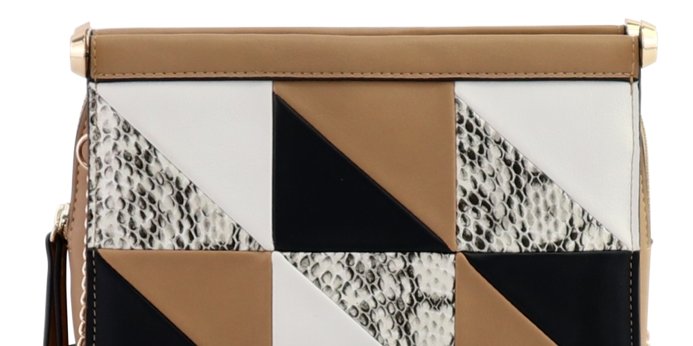 Alfani Women's Dowel Patchwork Crossbody Multi
