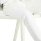 INC International Concepts Women's Cotton Bold Shoulder Tie Front Top White Size Large