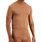 Alfani Men's Mesh V Neck T-Shirt Brown Size X-Large