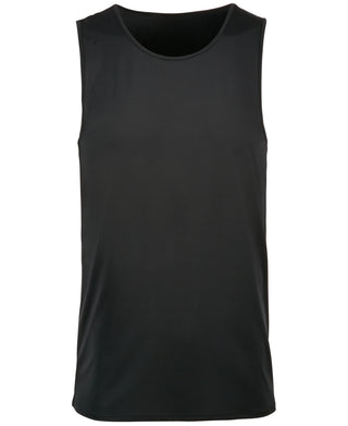Alfani Men's Crew Neck Moisture Wicking Tank Top Black Size Medium