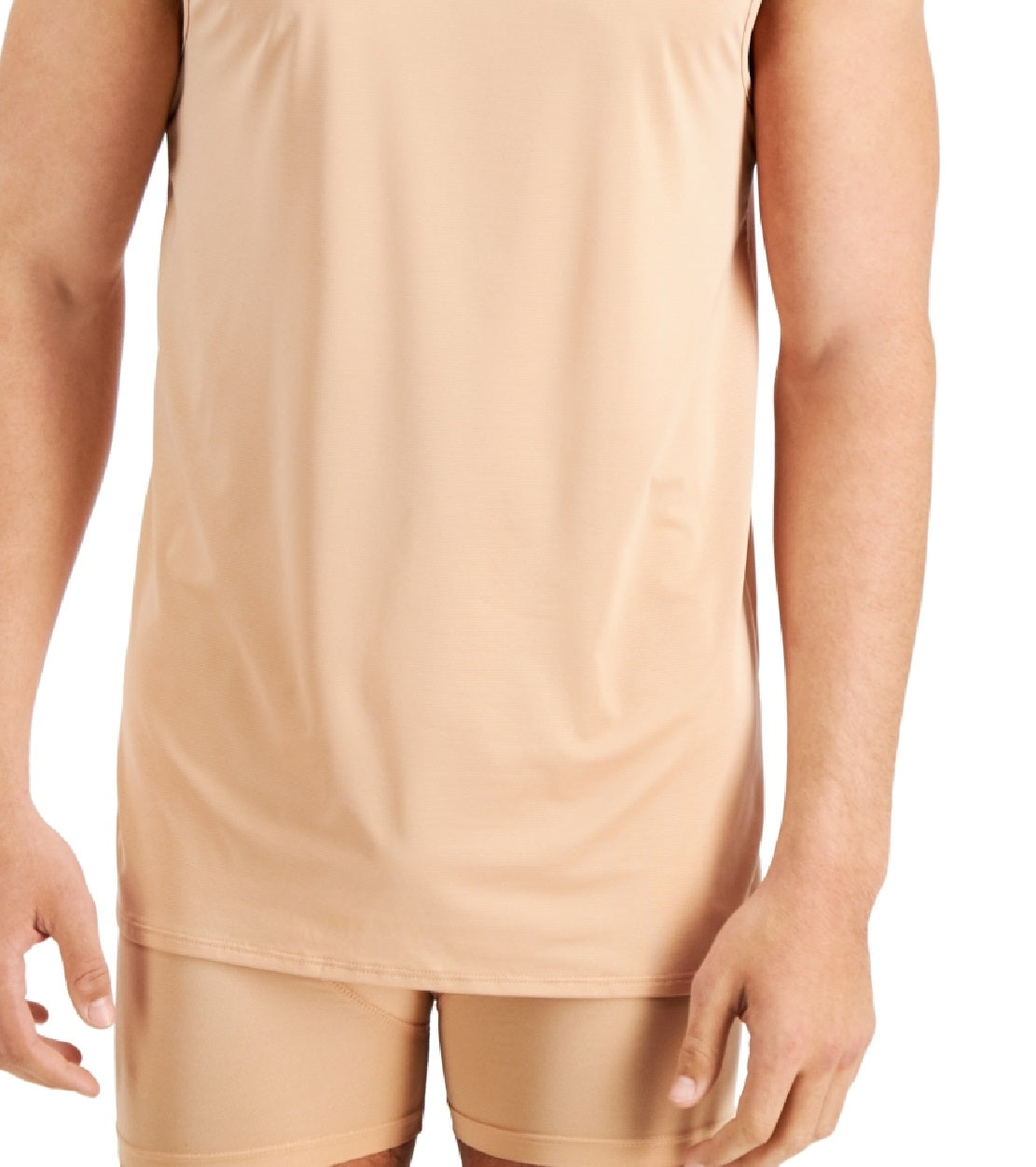 Alfani Men's Air Mesh Undershirt Tank Brown Size X-Large