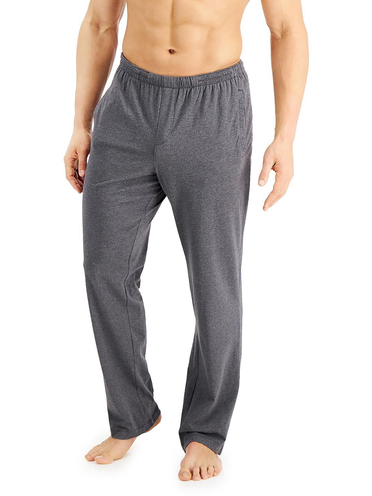 Alfani Men's Quick Dry Pajama Pants Gray Size Large