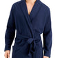 Alfani Men's Moisture Wicking Robe Blue Size Regular
