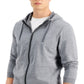 Alfani Men's Moisture Wicking Pajama Hoodie Gray Size Medium