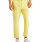 Club Room Men's Four Way Stretch Pants Yellow Size 36X30