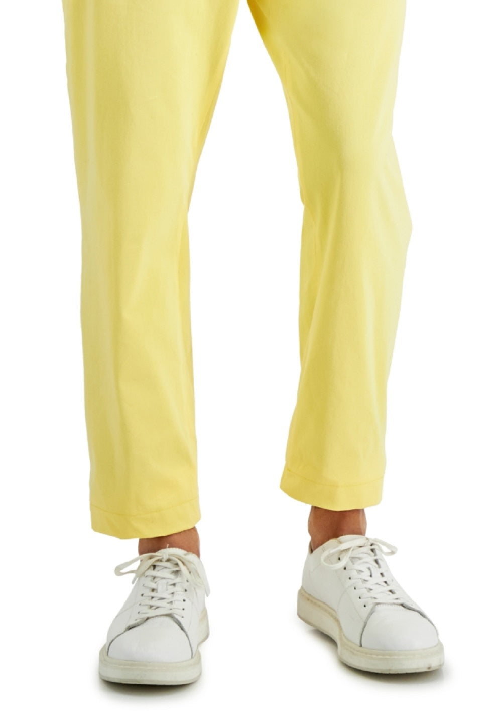 Club Room Men's Four Way Stretch Pants Yellow Size 40X30
