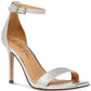 Wild Pair Women's Bethie Two Piece Dress Sandals Gray Size 6 M