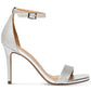 Wild Pair Women's Bethie Two Piece Dress Sandals Gray Size 6 M