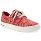 Sun + Stone Men's Kiva Lace Up Core Sneakers Red Size 7.5