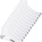 Club Room Men's 12 Pack Solid Ankle Socks White Size Regular