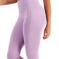 ID Ideology Women's High Waist Side Pocket 7/8 Length Leggings Purple Size Small