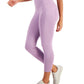 ID Ideology Women's Compression High Waist Side Pocket 7/8 Length Leggings Purple