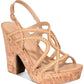 Sun + Stone Women's Nadiya Dress Sandals Brown Size 6 M