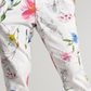 INC International Concepts Men's Slim Fit Floral Tapered Pants White Size XX-Large