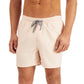 INC International Concepts Men's Regular Fit Quick Dry Solid 5 Swim Trunks Pink Size X-Large