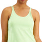 ID Ideology Women's Solid Strappy Tank Top Green Size X-Small