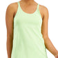 ID Ideology Women's Solid Strappy Tank Top Green Size S