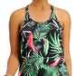 ID Ideology Women's Spaghetti Strap Scoop Neck Active Wear Tank Top Black Size X-Small