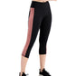 Ideology Women's Colorblocked Cropped Leggings Red Size X-Small
