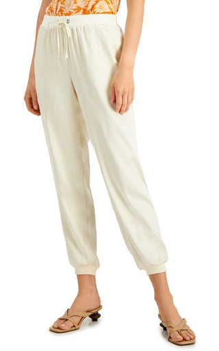 Alfani Women's Jogger Pants White Size Small