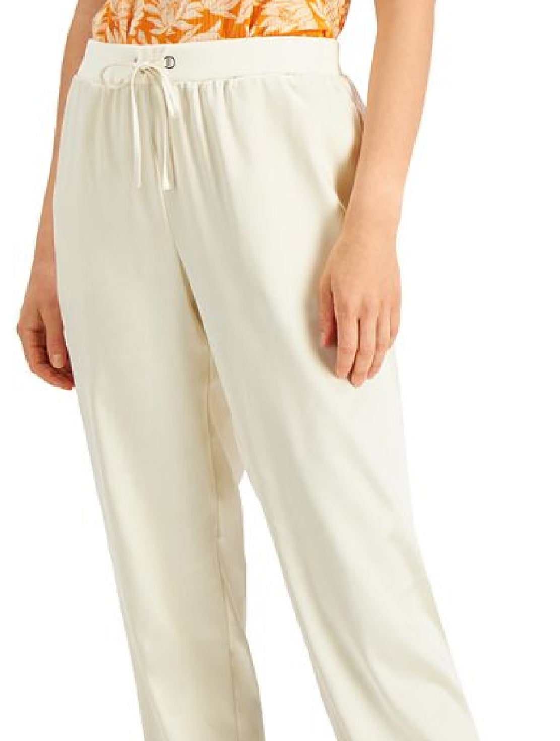 Alfani Women's Jogger Pants White Size Small