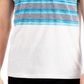 Sun + Stone Men's Striped Chest Pocket T-Shirt White Size Large