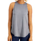 ID Ideology Women's Sweat Set Tank Top Grey Size XXL