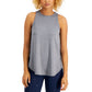 ID Ideology Women's Sweat Set Tank Top Grey Size XXL