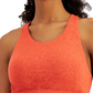 Allbrand365 Women's Sweat Set Low Impact Sports Bra Red Size XL
