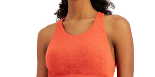 Allbrand365 Women's Sweat Set Low Impact Sports Bra Red Size XL