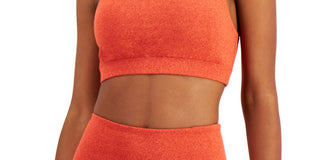 Allbrand365 Women's Sweat Set Low Impact Sports Bra Red Size XL