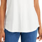 Karen Scott Women's Sleeveless Shell Top White Size Medium