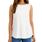 Karen Scott Women's Sleeveless Shell Top White Size X-Large