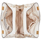 INC International Concepts Women's Trippii Snake Embossed Tote White Size Regular