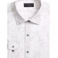 Alfani Men's Slim Fit 4 Way Stretch Dress Shirt White Size 15.5X34X35