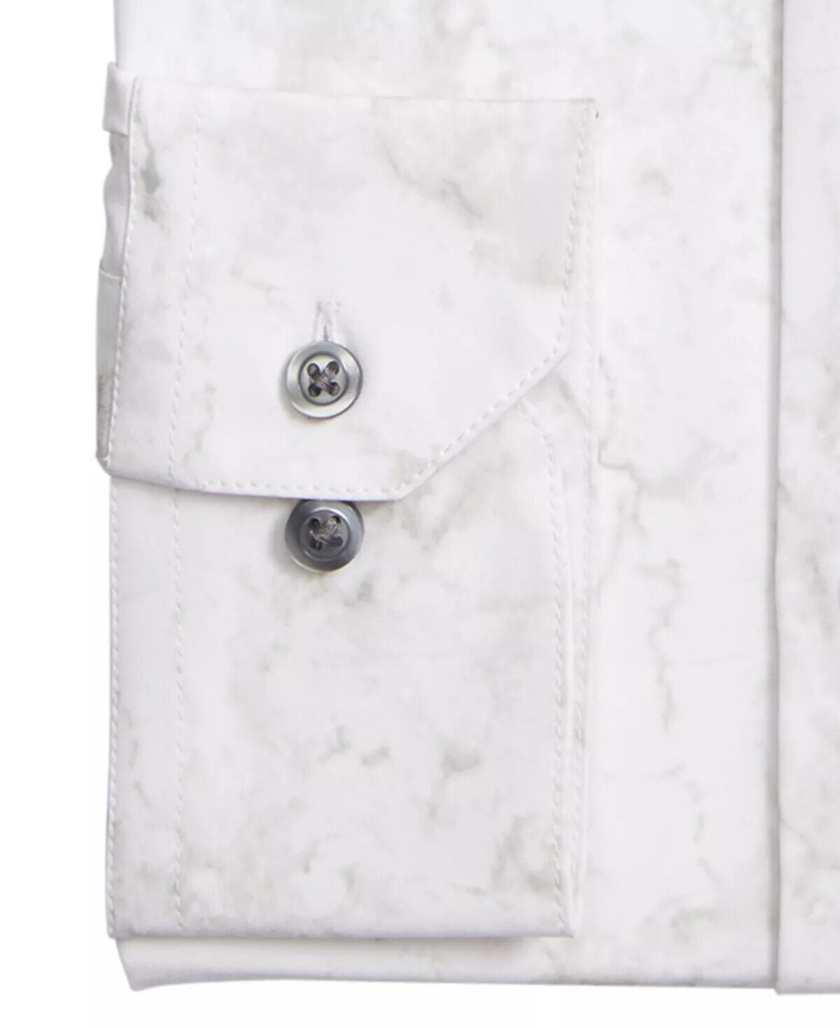 Alfani Men's Slim Fit 4 Way Stretch Dress Shirt White Size 15.5X34X35