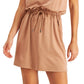 ID Ideology Women's Drawstring Waist Sleeveless Dress Pink Size X-Large