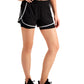ID Ideology Women's Performance Layered Look Shorts Black Size X-Large