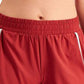 ID Ideology Women's Flat Seems Layers Look Active Wear Shorts Red Size Large