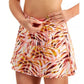 Ideology Women's Performance Printed Tie Skort Pink Size 2XL