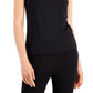 Alfani Women's Camisole Tank Black Size Small