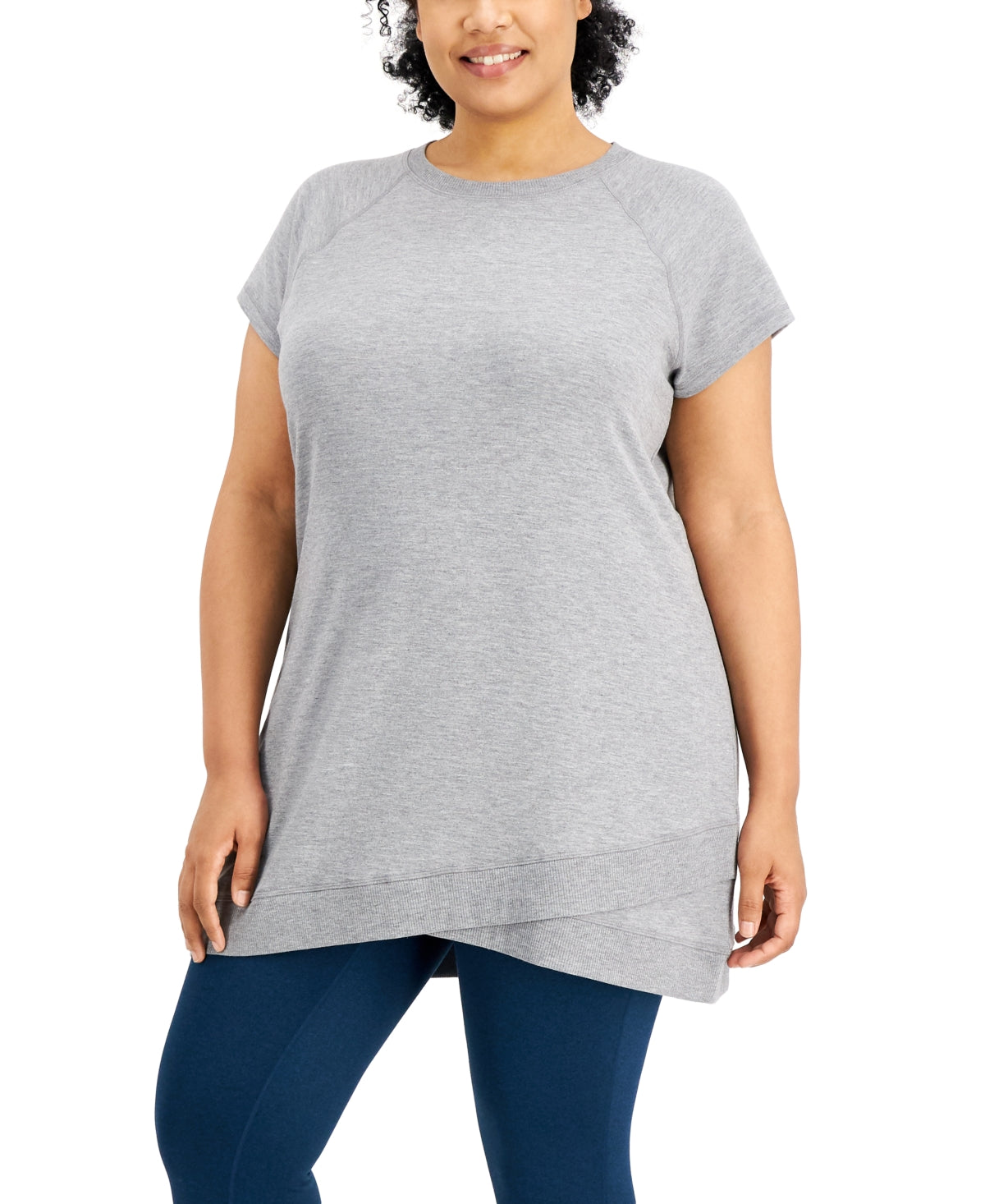 ID Ideology Women's Tunic Gray Size 2X