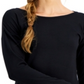 ID Ideology Women's Long Sleeve Drop Shoulder Top Black Size XX-Large