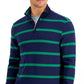Club Room Men's Pop Striped Pullover Blue Size Large