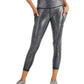 Id Ideology Women's Active Shine Length Leggings Black Size S