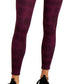 ID Ideology Women's Compression Reversible 7/8 Leggings Purple Size XX-Large