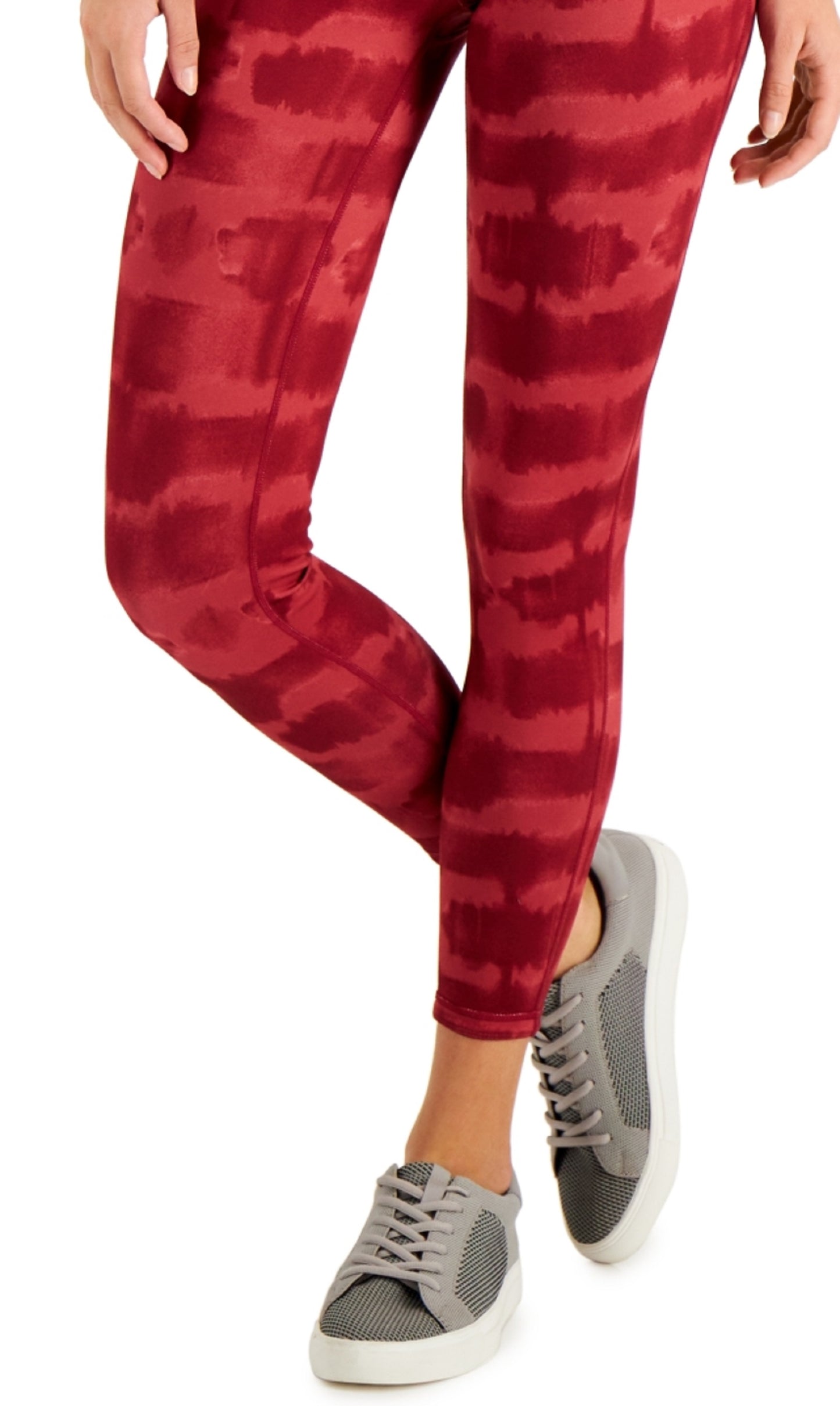 ID Ideology Women's Reversible Leggings Pink Size Small